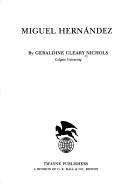 Cover of: Miguel Hernández