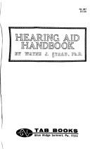 Cover of: Hearing aid handbook