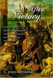 Cover of: After Victory by G. John Ikenberry