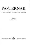 Cover of: Pasternak: a collection of critical essays