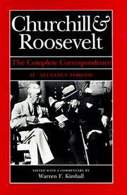 Cover of: Churchill & Roosevelt: the complete correspondence