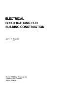 Cover of: Electrical specifications for building construction by John E. Traister