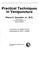 Cover of: Practical techniques in venipuncture