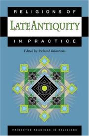 Cover of: Religions of Late Antiquity in Practice by Richard Valantasis