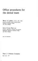 Cover of: Office procedures for the dental team | Betty Ladley Finkbeiner