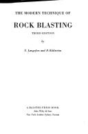 The modern technique of rock blasting by U. Langefors