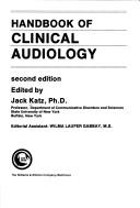 Cover of Handbook of clinical audiology