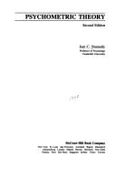 Cover of: Psychometric theory by Jum C. Nunnally
