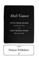 Cover of: Abel Gance