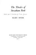 The Thrales of Streatham Park by Hester Lynch Piozzi