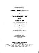 Cover of: Schaum's outline of theory and problems of programming with Fortran