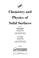 Cover of: Chemistry and physics of solid surfaces