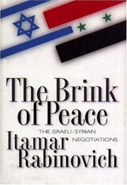 The brink of peace by Itamar Rabinovich