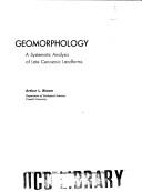 Cover of: Geomorphology: a systematic analysis of Late Cenozoic landforms by 