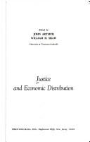 Cover of: Justice and economic distribution