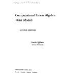 Cover of: Computational linear algebra with models