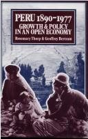 Cover of: Peru, 1890-1977: growth and policy in an open economy
