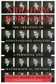 Cover of: Abraham Robinson