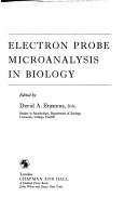 Cover of: Electron probe microanalysis in biology