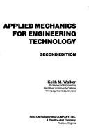 Cover of: Applied mechanics for engineering technology