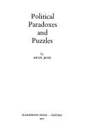 Cover of: Political paradoxes and puzzles
