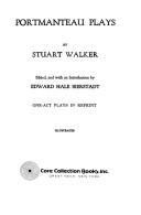 Cover of: Portmanteau plays by Stuart Walker