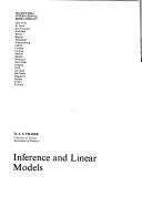 Cover of: Inference and linear models