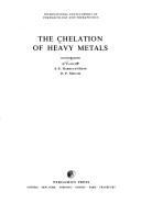 The chelation of heavy metals by Alexander Catsch