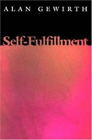 Cover of: Self-fulfillment
