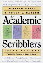Cover of: The academic scribblers by William Breit
