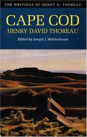 Cover of: Cape Cod by Henry David Thoreau