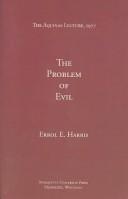 The problem of evil by Errol E. Harris