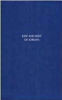 Cover of: East and west of Jordan