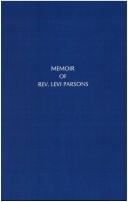 Memoir of Rev. Levi Parsons by Daniel Oliver Morton