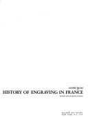 Cover of: The origin and early history of engraving in France by André Blum