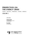 Cover of: Perspectives on the energy crisis | 