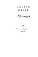 Cover of: Afterimages by Arlene Croce