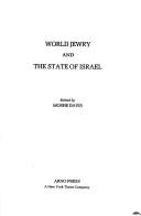 Cover of: World Jewry and the State of Israel by edited by Moshe Davis.