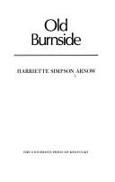 Cover of: Old Burnside by Harriette Louisa Simpson Arnow