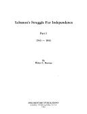Cover of: Lebanon's struggle for independence by [edited] by Walter L. Browne.