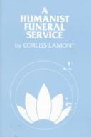 Cover of: A Humanist funeral service