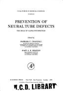 Prevention of neural tube defects by Mary Agnes Burniston Brazier