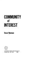 Community of interest by Oscar Newman