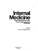 Cover of: Internal medicine patient management cases by edited by James J. Nordlund.