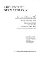 Cover of: Adolescent dermatology by Lawrence Marvin Solomon