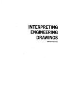 Interpreting engineering drawings by Cecil Howard Jensen