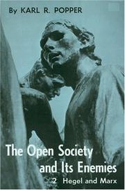 Cover of: The Open Society and Its Enemies: The High Tide of Prophecy  by Karl Popper
