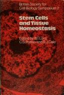 Cover of: Stem cells and tissue homeostasis