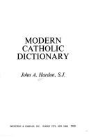 Cover of: Modern Catholic dictionary