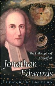 Cover of: The philosophical theology of Jonathan Edwards